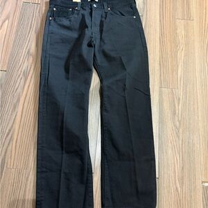 Levi 501S Black Jeans